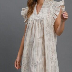 Mocha Stripes Dress